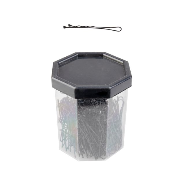 Barber pins for hair 150 pcs 4.9cm black