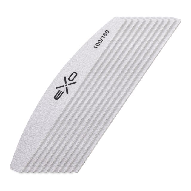 EXO Puolikuu Kynsiviila Slim 100/180 10 kpl