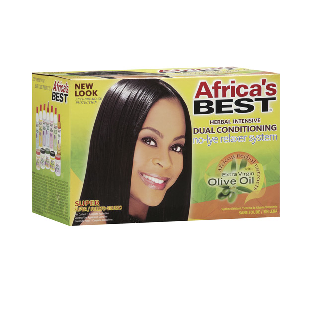 Africa's Best Herbal Intensive Dual Conditioning Relaxer System Super