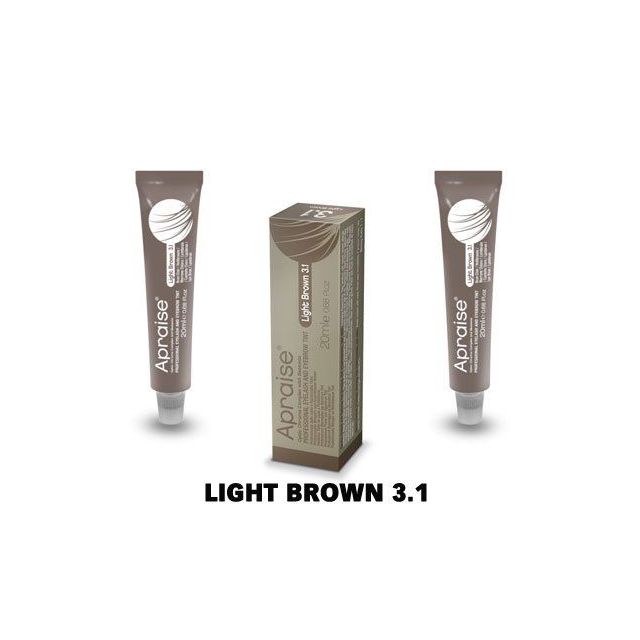 Apraise Kestoväri Ripsille ja Kulmille Light Brown 3.1#