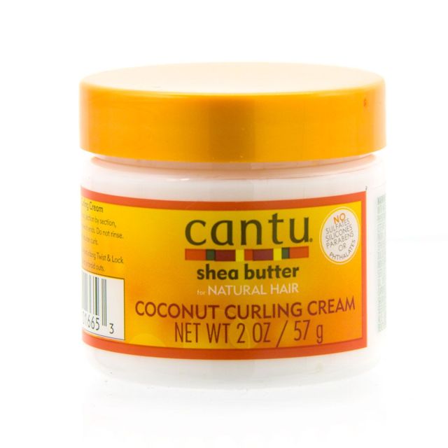 Cantu Travel Size Shea Butter Coconut Curling Cream 57g