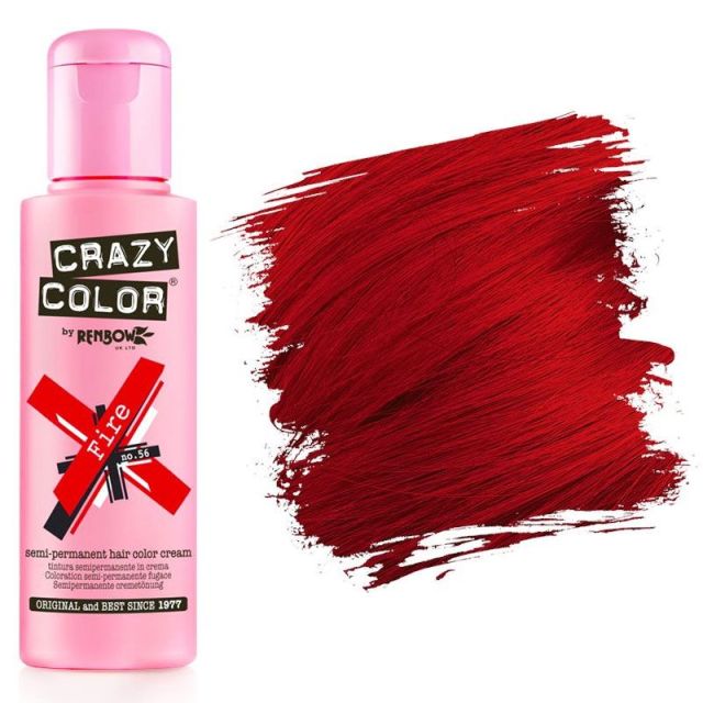 Crazy Color Shokkiväri Fire #56