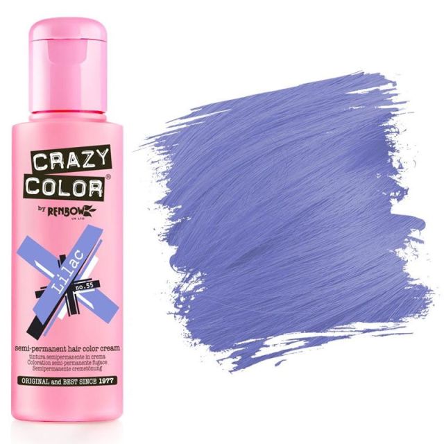 Crazy Color Shokkiväri Lilac #55