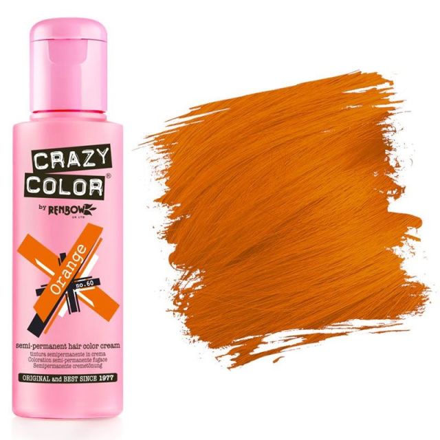 Crazy Color Shokkiväri Orange #60