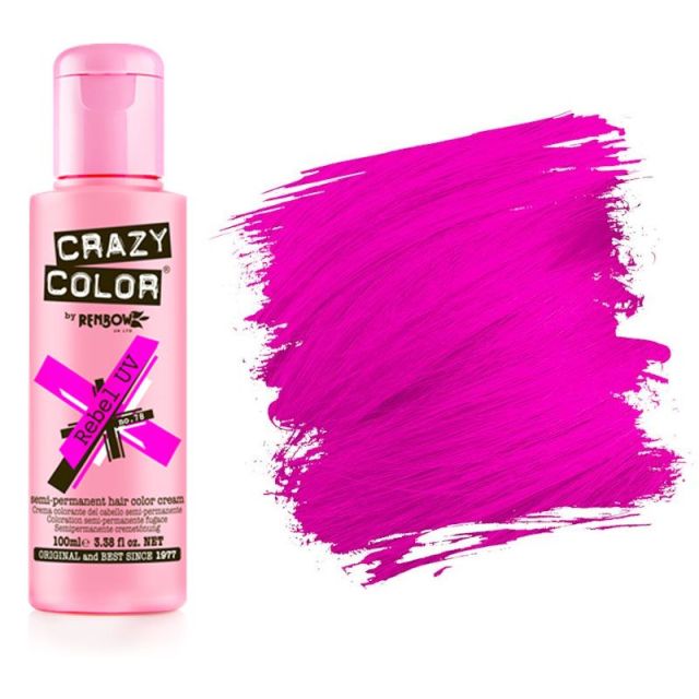 Crazy Color Neon UV Shokkiväri Rebel 78