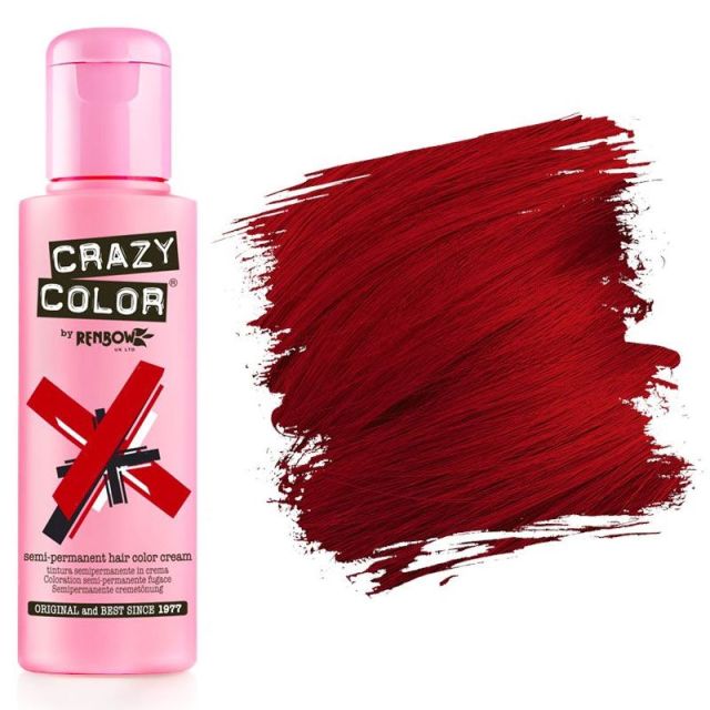 Crazy Color Shokkiväri Ruby Rouge #66