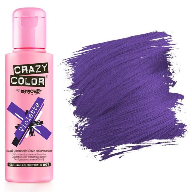 Crazy Color Shokkiväri Violette #43