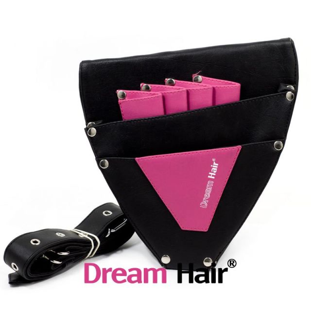 DreamHair Saksikotelo Black-Pinkki