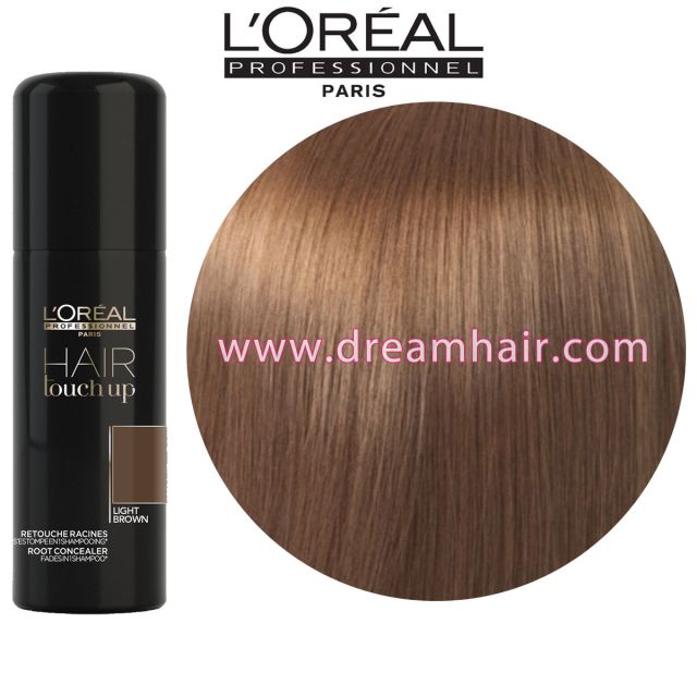 Loreal Hair Touch up - Tyvivärisuihke Vaalean Ruskea 75 ml