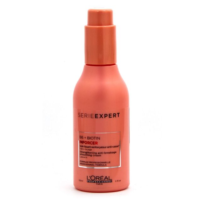 Loreal Serie Expert Inforcer Smoothing Cream Leave-In Katkeileville Hiuksille 150ml