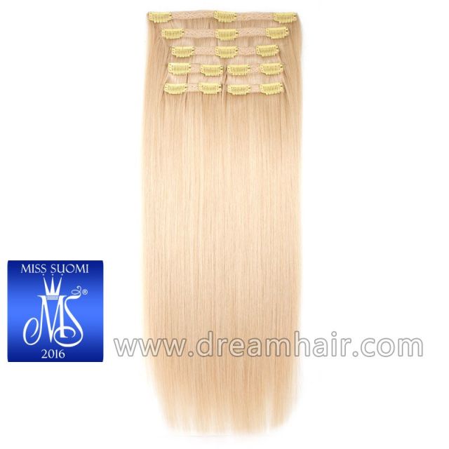 Luxury Klipsipidennys Miss Suomi Edition 50cm / 200g 60#