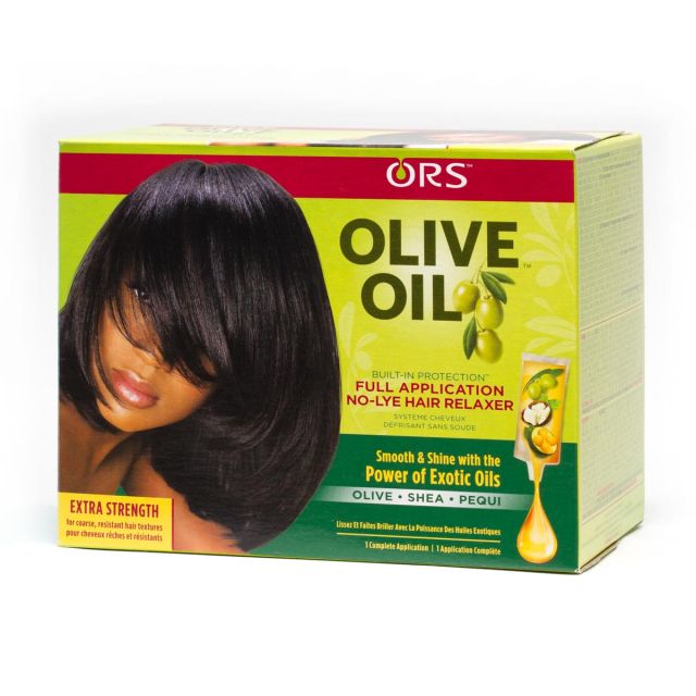 Olive Oil Relaxer Kit Extra Strength