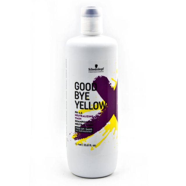 Schwarzkopf Good Bye Yellow Shampoo 1000ml