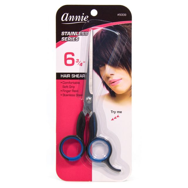 Annie Hair Cutting Scissors 6.75 Black