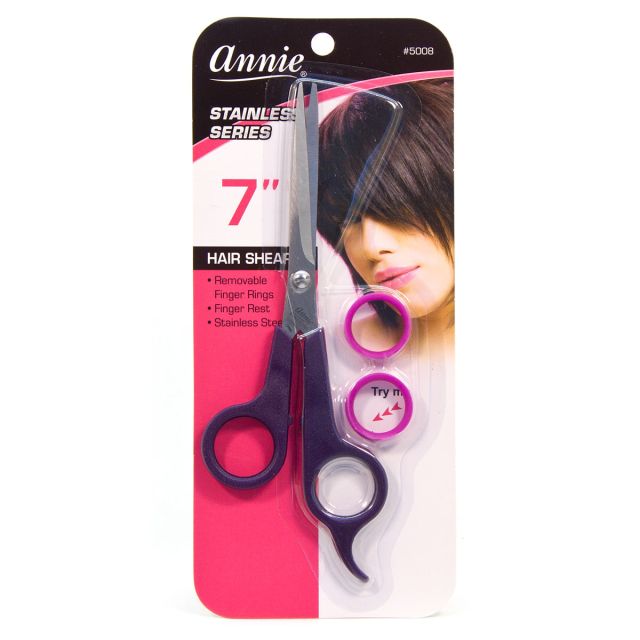 Annie Hair Cutting Scissors 7.0" Purple