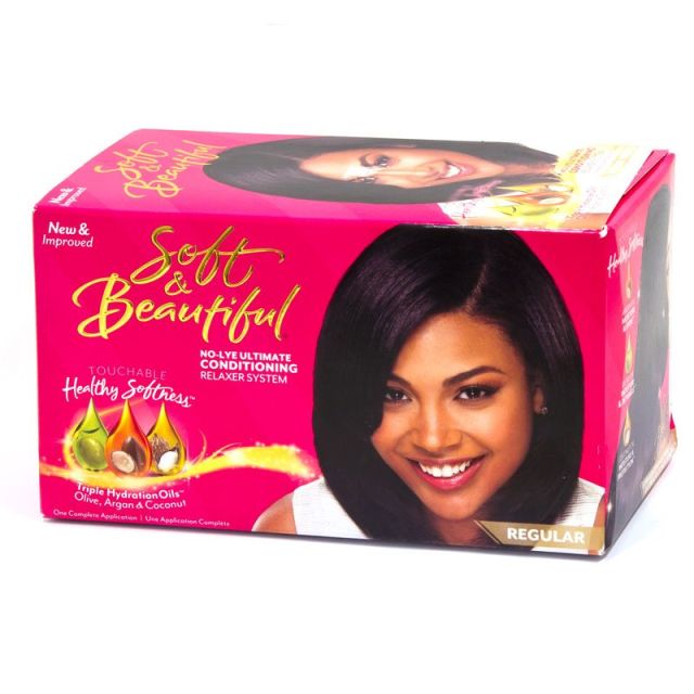 Soft & Beautiful No-Lye Relaxer Regular