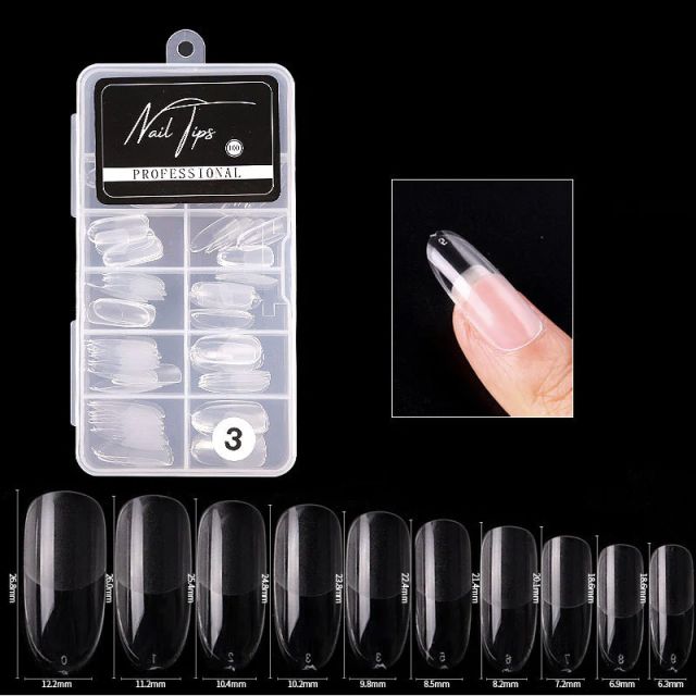 Pro Kynsitipit 100kpl 3#