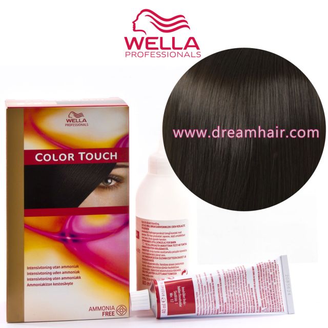 Wella Color Touch Ammoniakiton Kestosävyte Kotikäyttöön 4/0