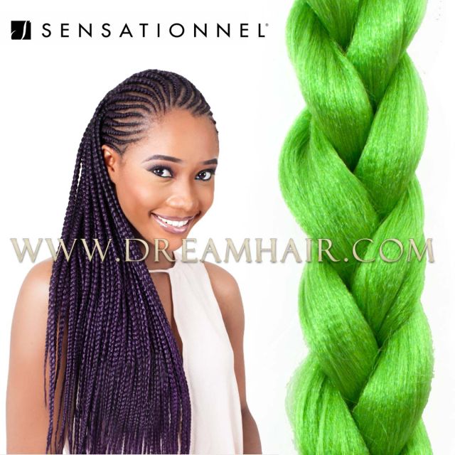 X-Pression Ultra Braid Hiuskuitu Vihreä