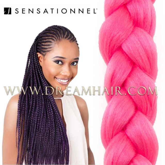 X-Pression Ultra Braid Hiuskuitu Pink