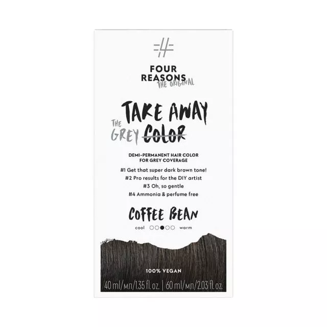 Four Reasons Hiusväri Coffee Bean - 3.0 Mustanruskea