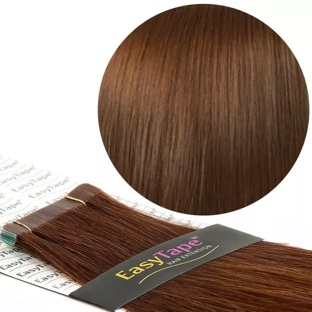 Teippipidennys Premium Hiustenpidennys 50cm 10kpl 6#