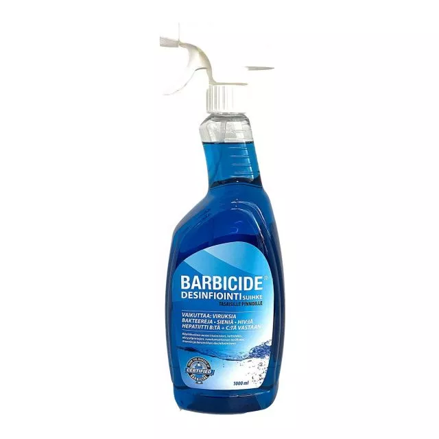 Barbicide Käyttövalmis Desifiointisuihke 1000ml