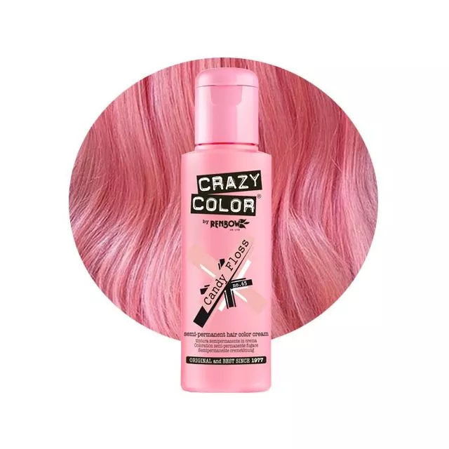 Crazy Color Shokkiväri Candy Floss #65