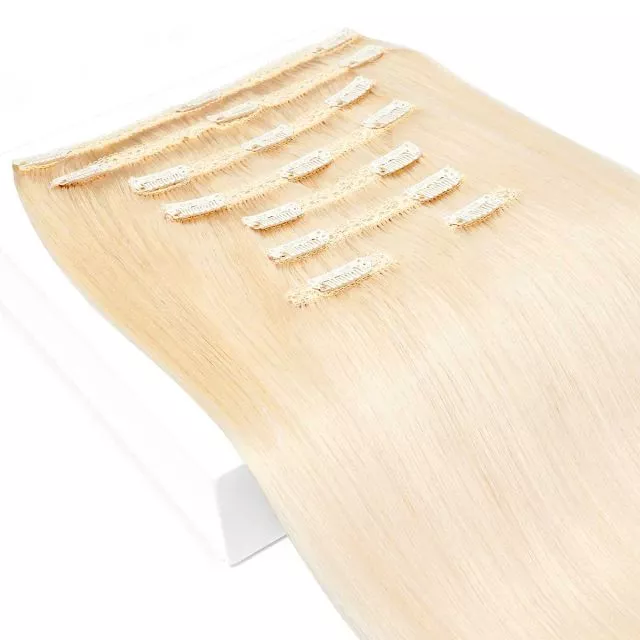 Premium Kokopään Klipsipidennys 40cm / 130g Väri 613#