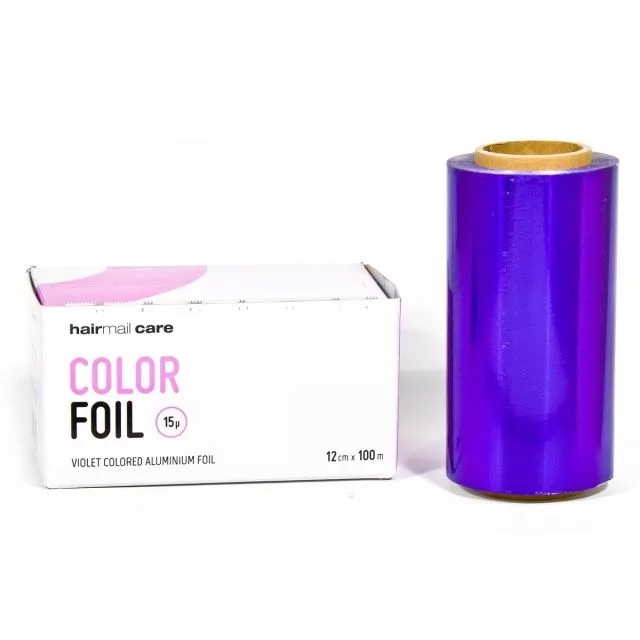 Värillinen Alumiinifolio 100m Violetti