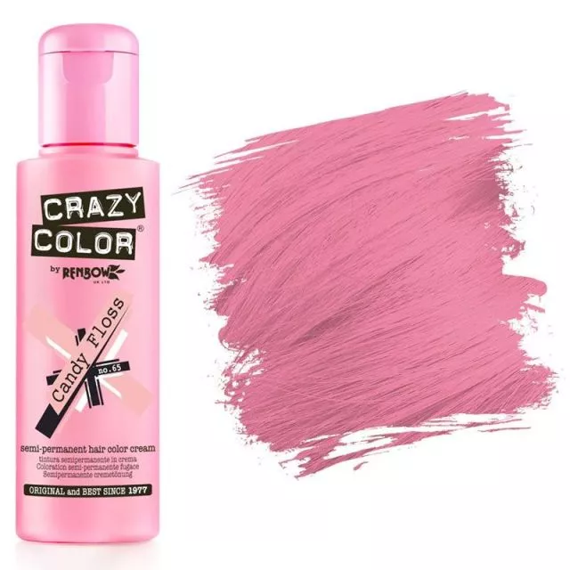 Crazy Color Shokkiväri Candy Floss #65