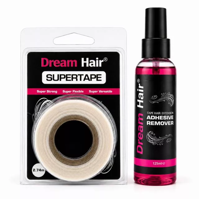 DreamHair Teipinpoistoaine 125ml + Teippi 2,70m