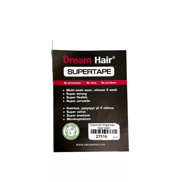 DreamHair Single Side Pidennysteippi 12kpl