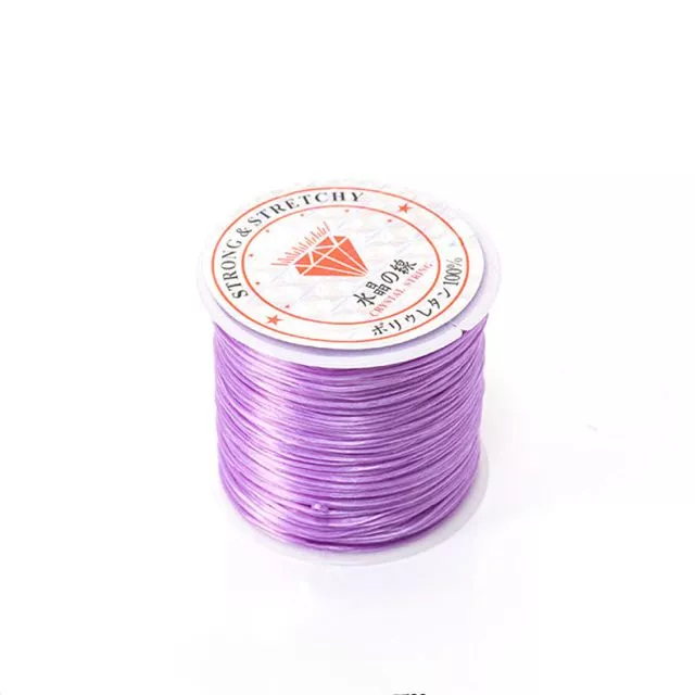 Elastinen Lanka Vaalea Purple