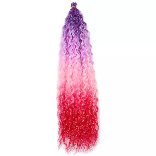Glitter Curly Hair 4-12