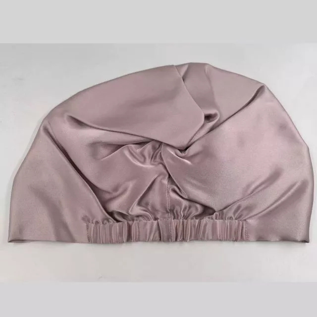 Mulberry Bonnet Silkki Yöpäähine Douple Layer 4#