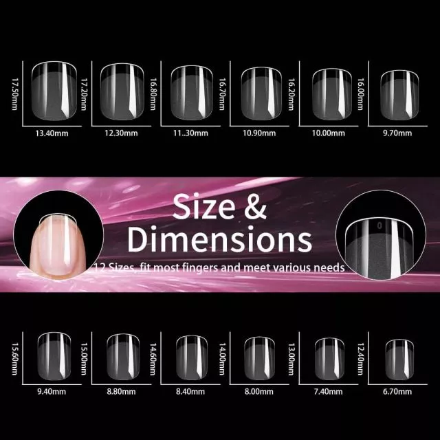 Soft Gel Kynsitipit 03# 240 kpl