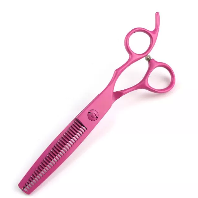 Professional Hiusten Ohennussakset 6.0" Pink