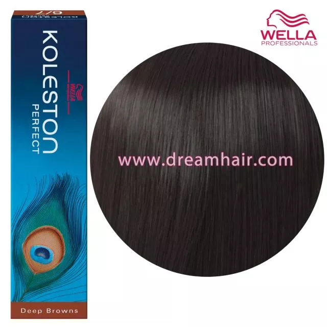Wella Koleston Perfect Kestoväri 60ml, Sävy 4/71