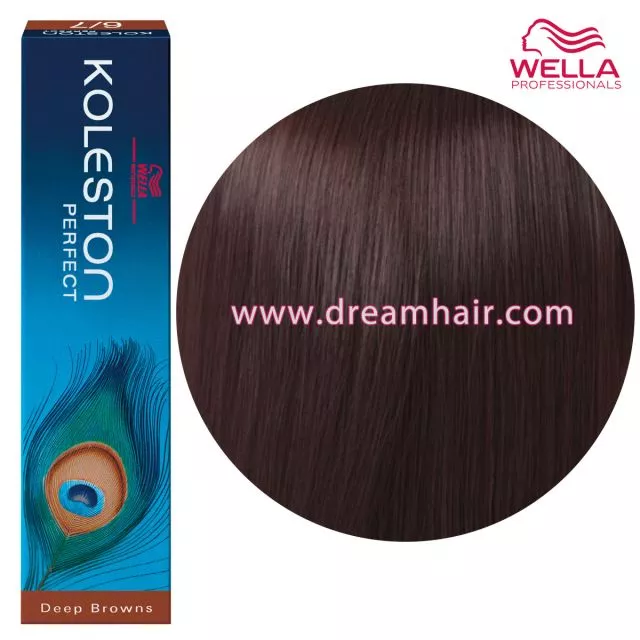 Wella Koleston Perfect Kestoväri 60ml, Sävy 4/77