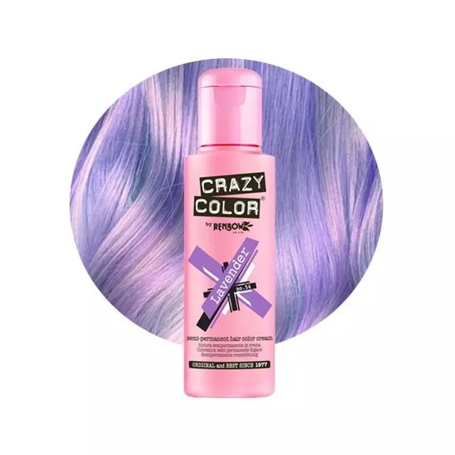Crazy Color Shokkiväri Lavender #54