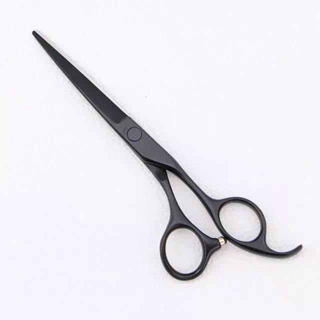 Ammattilaisen hiustenleikkuusakset 6.0” – 4CR-teräs, 59HRC kovuus, Teflon Black