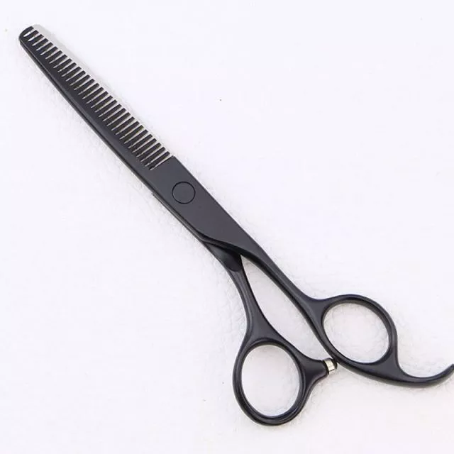 Ammattilaisen ohennussakset 6.0" 4CR-teräs, 25–30% ohennussuhde, Teflon Black