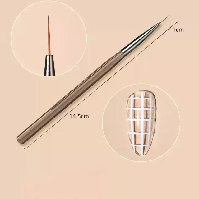 Nailart Liner Sivellin 10mm
