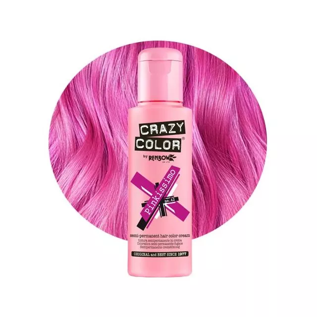 Crazy Color Shokkiväri Pinkissimo #42