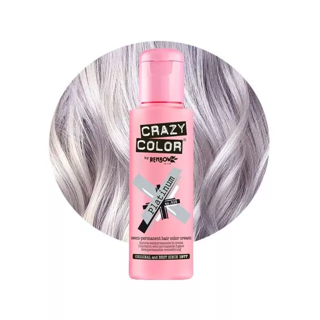 Crazy Color Shokkiväri Platinum #28