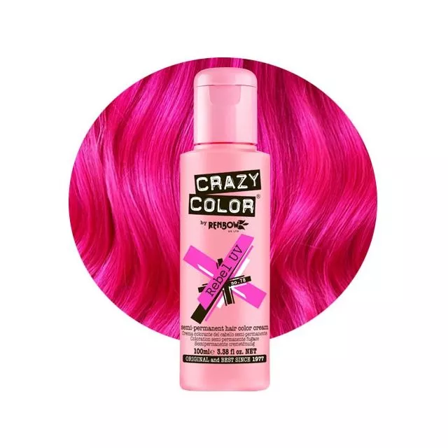 Crazy Color Neon UV Shokkiväri Rebel 78