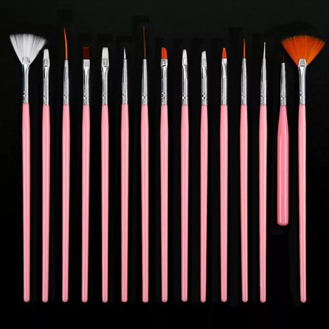 UV-Geeli Sivellinsarja 15-osaa Pink