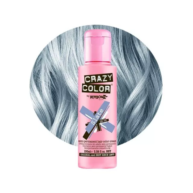 Crazy Color Shokkiväri Slate #74