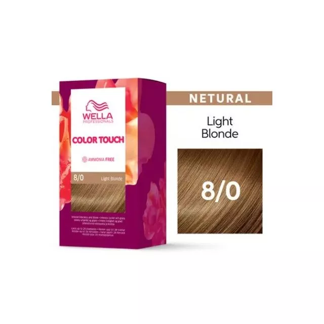 Wella Color Touch Ammoniakiton Kestosävyte Kotikäyttöön 8/0